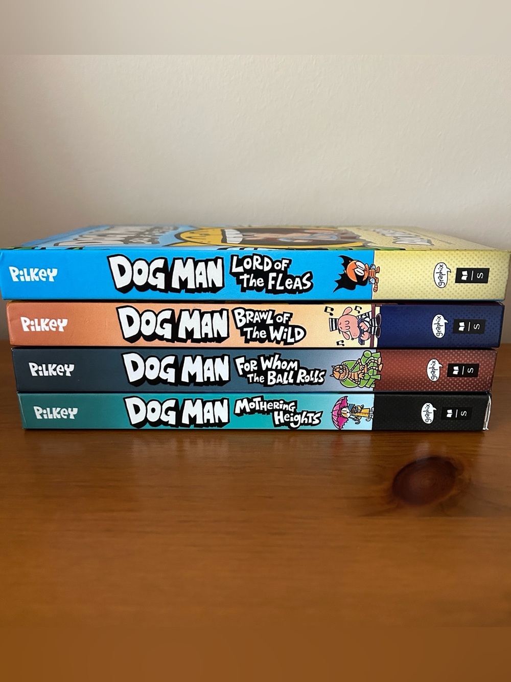Set/4 “Dog Man” Hardcover Books